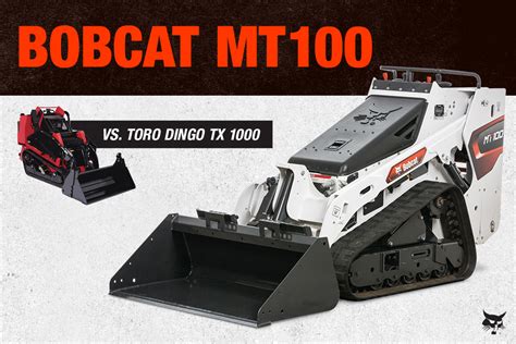 bobcat mini track loader vs toro dingo|bobcat vs toro dingo.